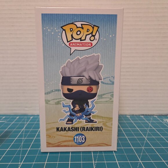 Funko POP Animation Naruto Shippuden Kakashi Raikiri GITD Gamestop 1103 Vinyl - Picture 4 of 6